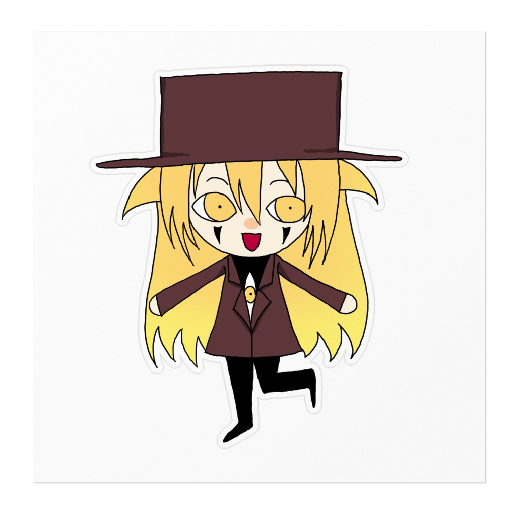 アレさんミニキャラステッカー