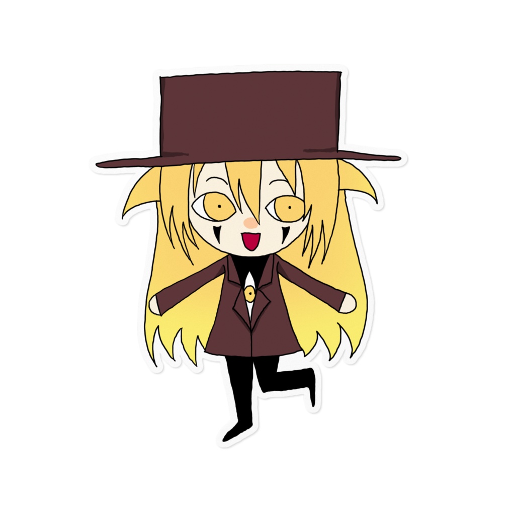 アレさんミニキャラステッカー
