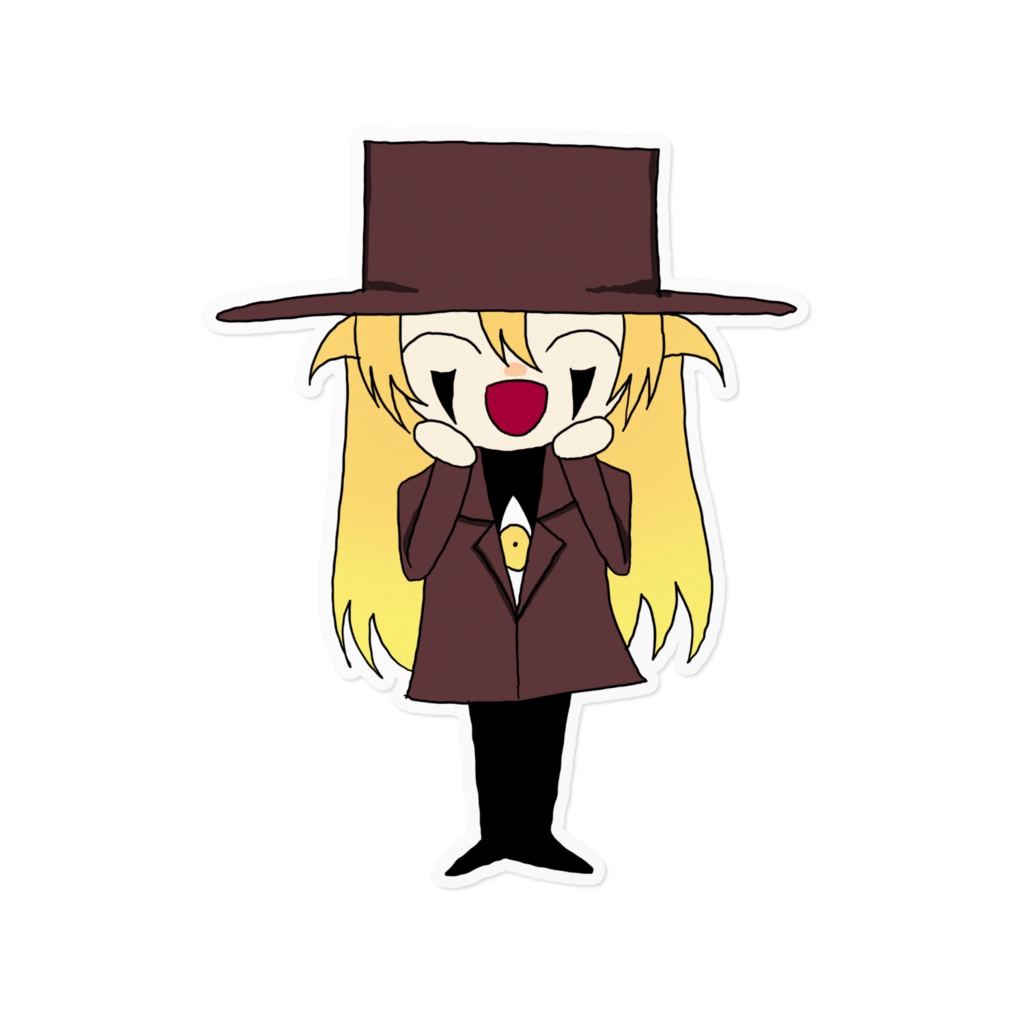 アレさんミニキャラステッカー