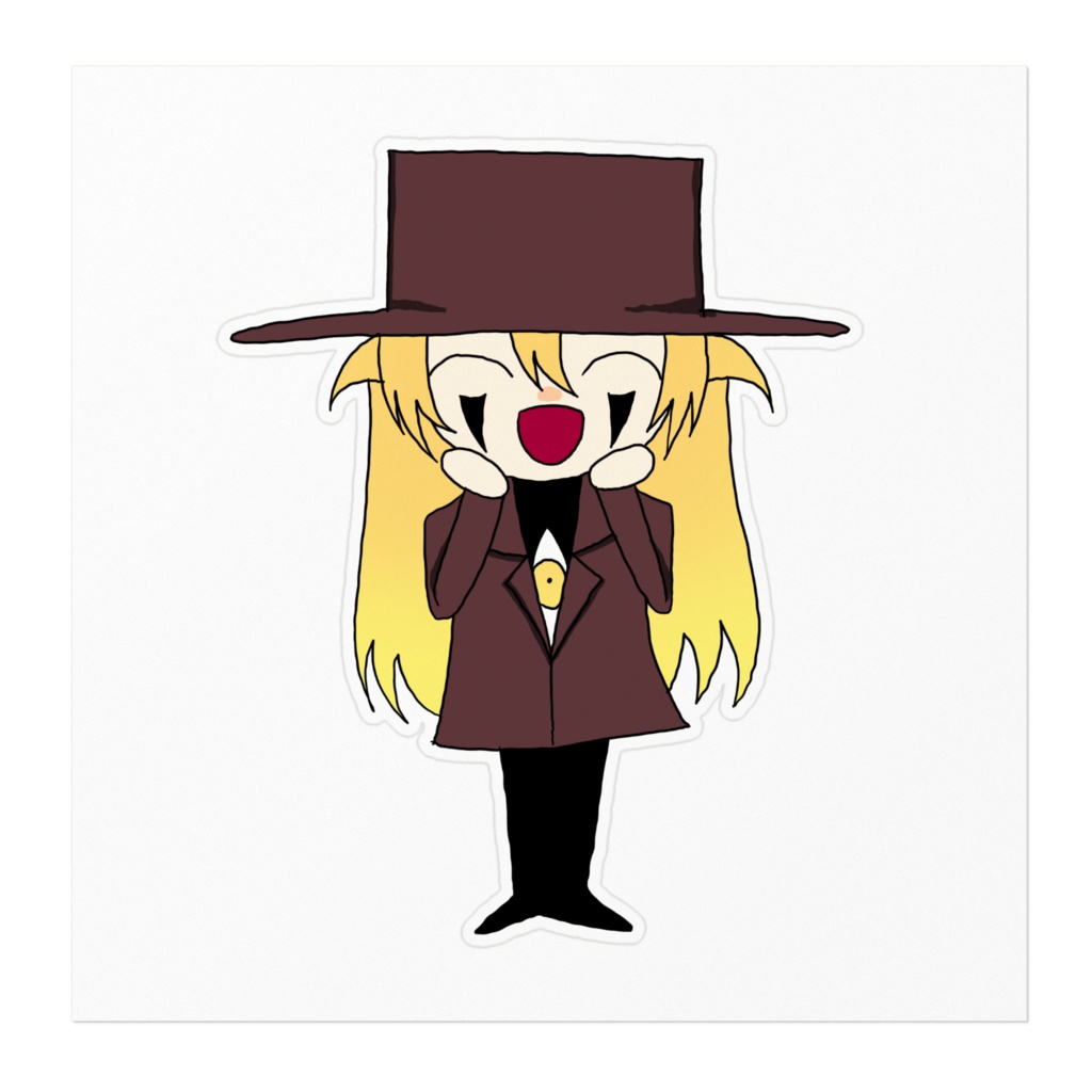 アレさんミニキャラステッカー