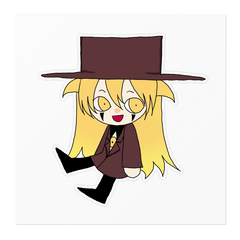 アレさんミニキャラステッカー