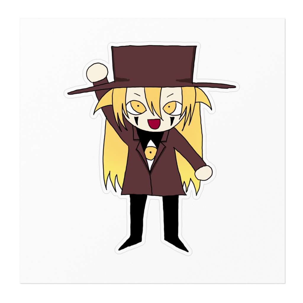 アレさんミニキャラステッカー