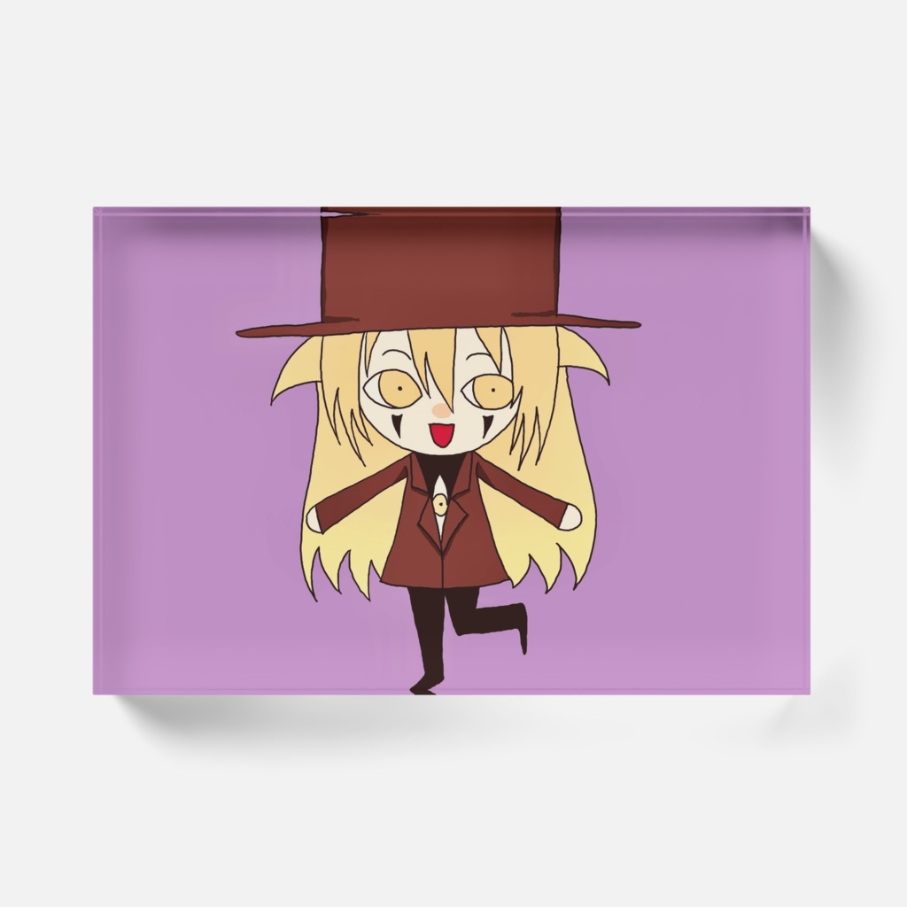 アレさんミニキャラアクリルブロッククリア