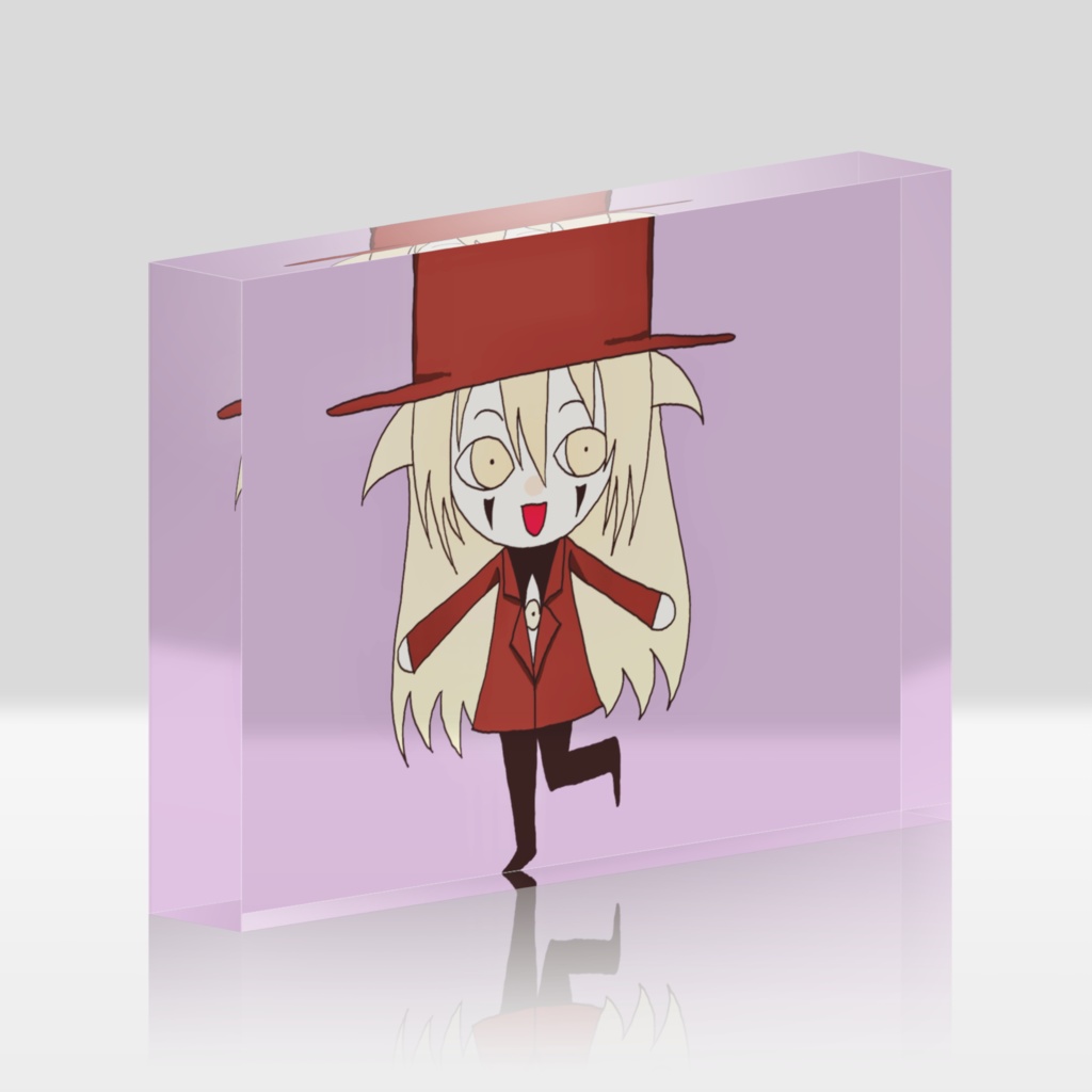 アレさんミニキャラアクリルブロッククリア