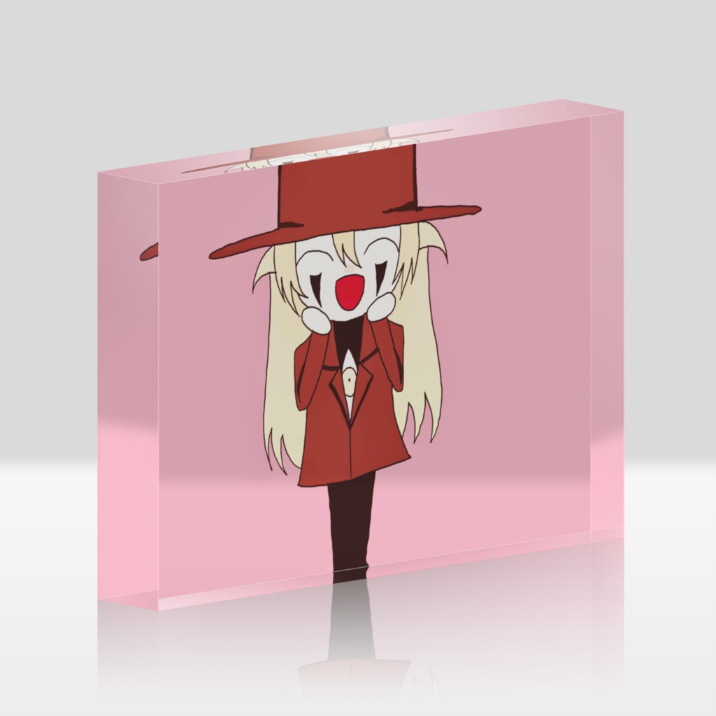 アレさんミニキャラアクリルブロッククリア
