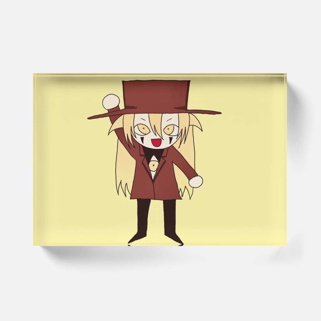 アレさんミニキャラアクリルブロッククリア