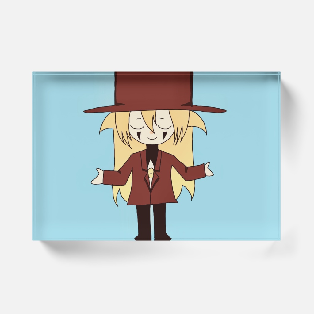 アレさんミニキャラアクリルブロッククリア