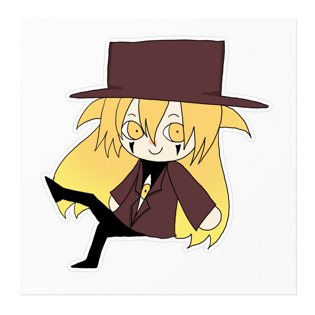 アレさんミニキャラステッカー