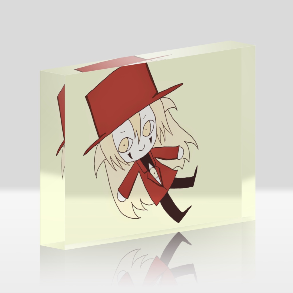 アレさんミニキャラアクリルブロッククリア
