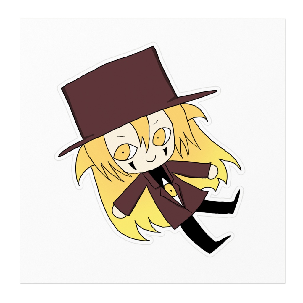 アレさんミニキャラステッカー