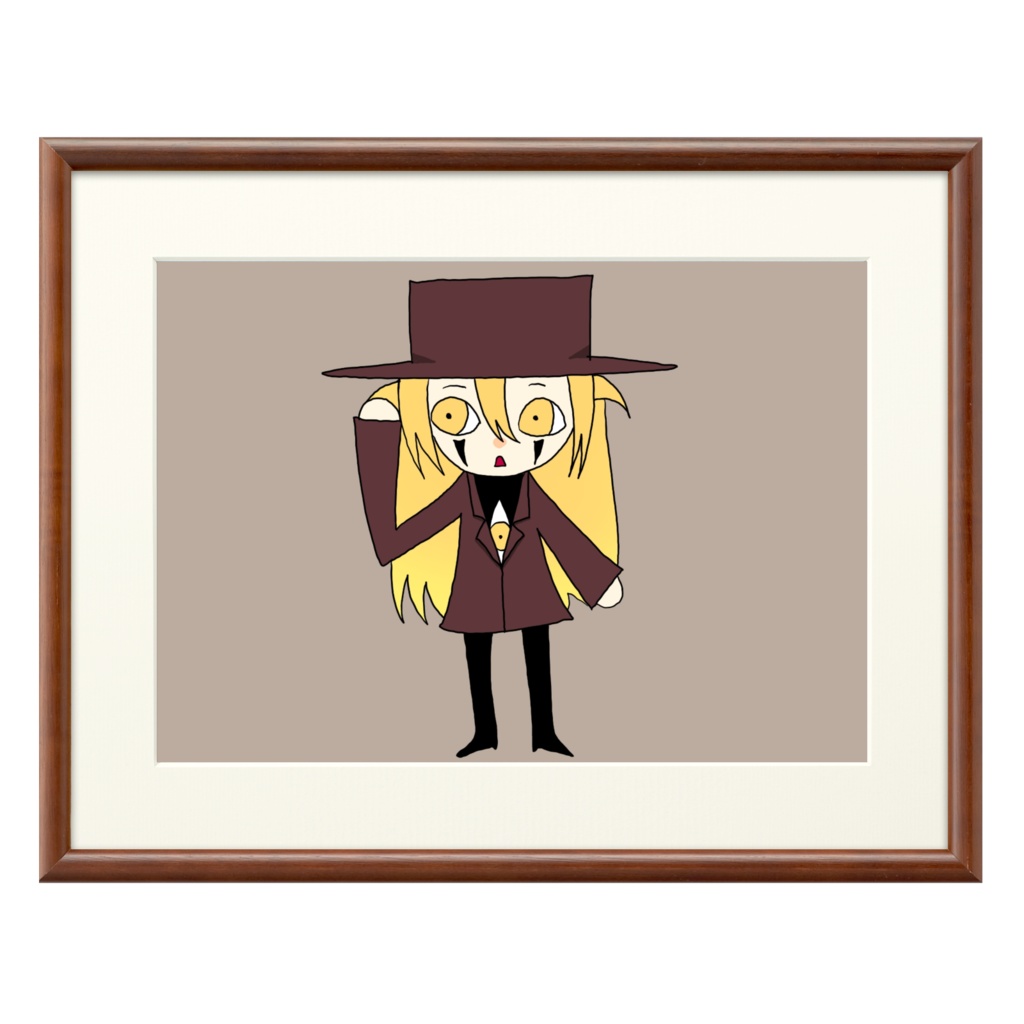 アレさんミニキャラ複製画