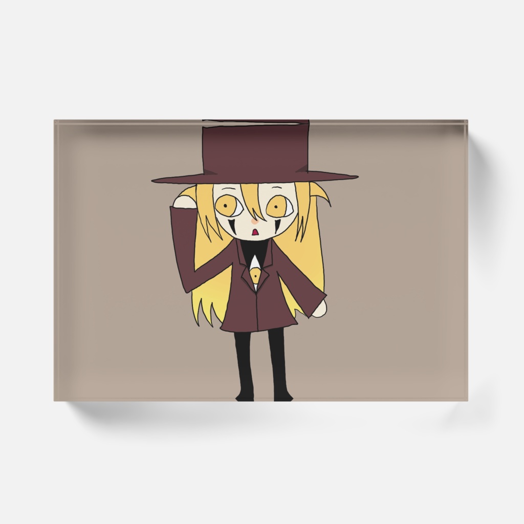 アレさんミニキャラアクリルブロッククリア