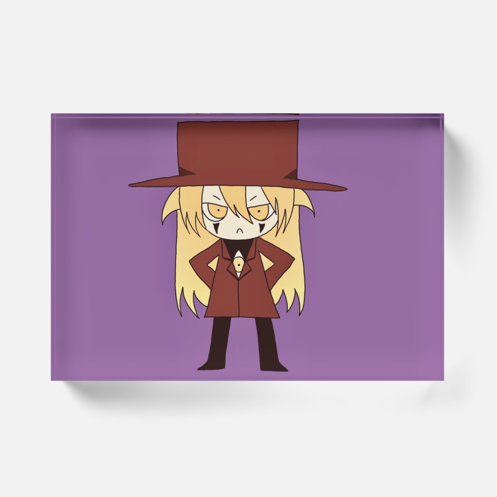 アレさんミニキャラアクリルブロッククリア