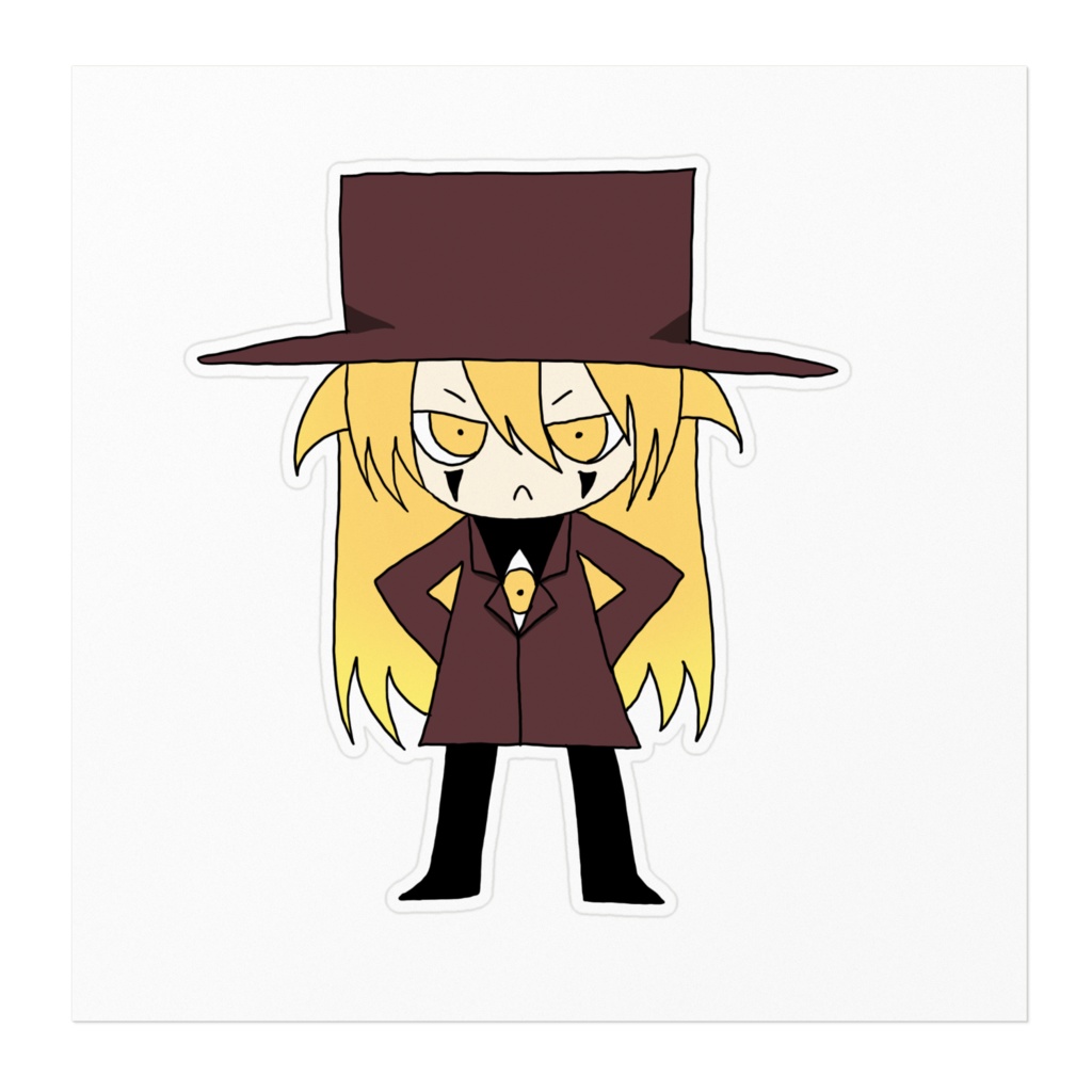 アレさんミニキャラステッカー