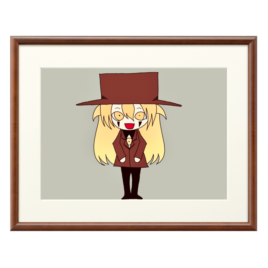アレさんミニキャラ複製画