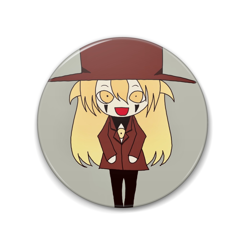アレさんミニキャラ缶バッジ