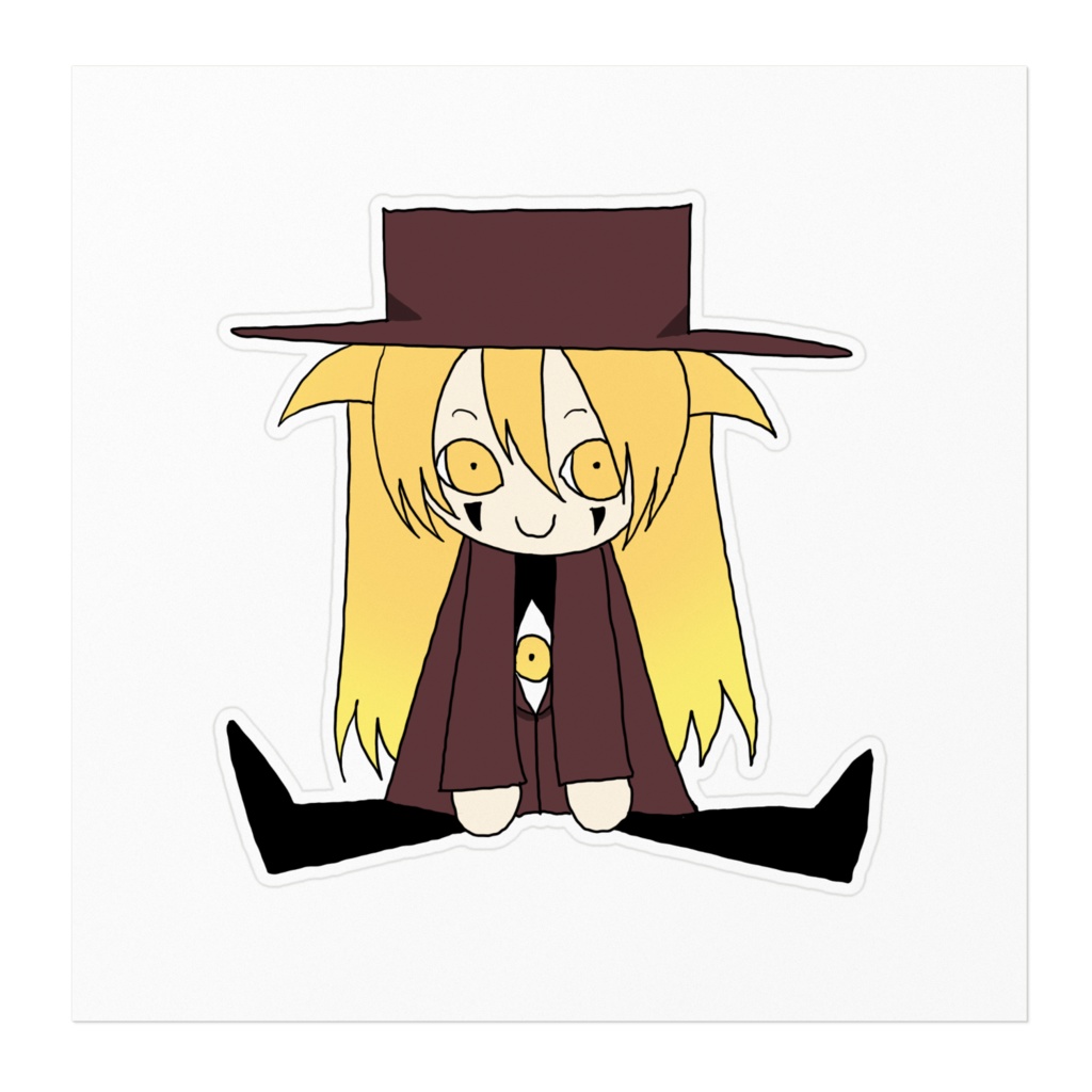 アレさんミニキャラステッカー