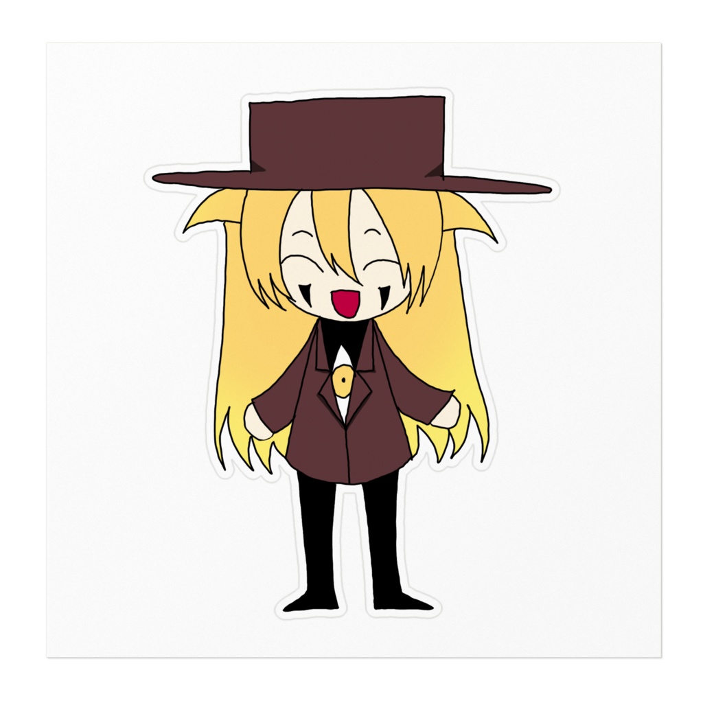 アレさんミニキャラステッカー