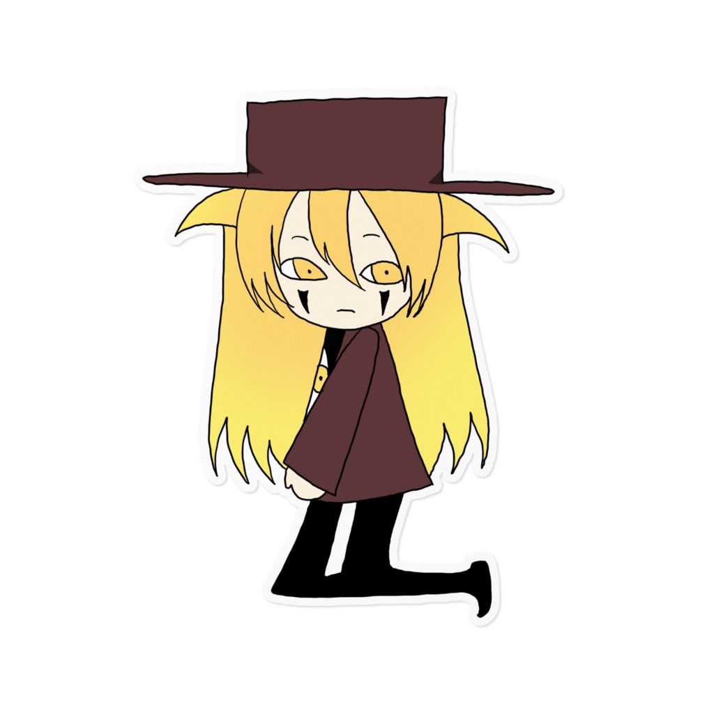 アレさんミニキャラステッカー