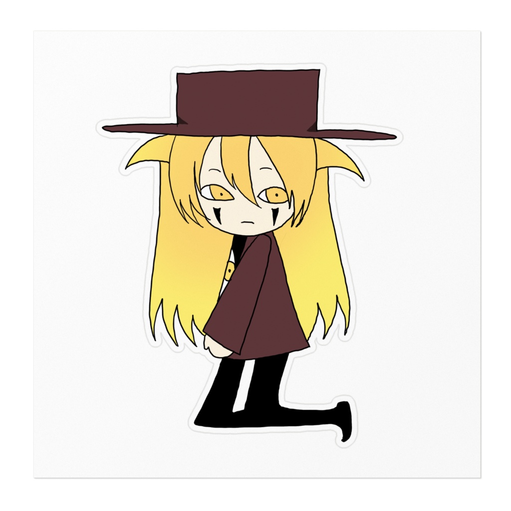 アレさんミニキャラステッカー