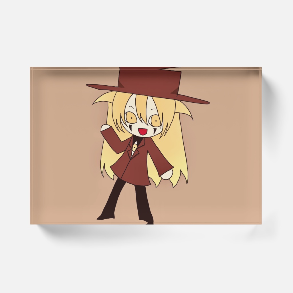 アレさんミニキャラアクリルブロッククリア