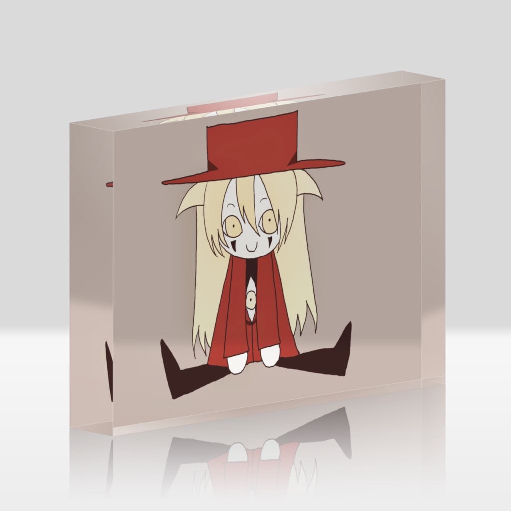 アレさんミニキャラアクリルブロッククリア