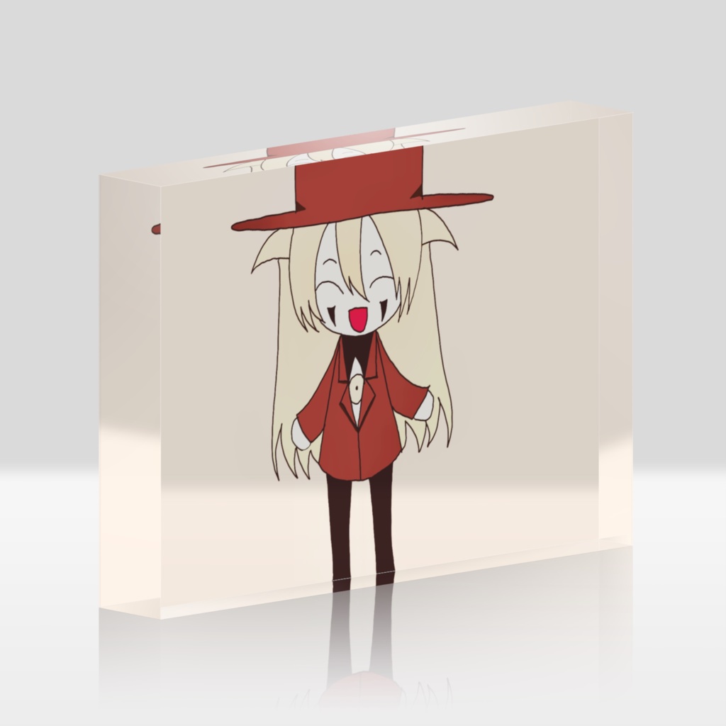 アレさんミニキャラアクリルブロッククリア