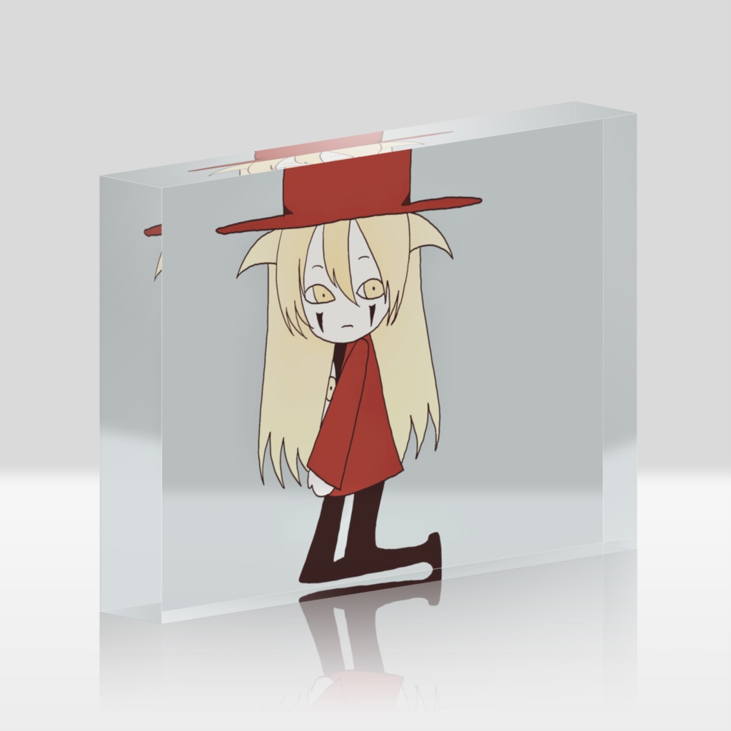 アレさんミニキャラアクリルブロッククリア