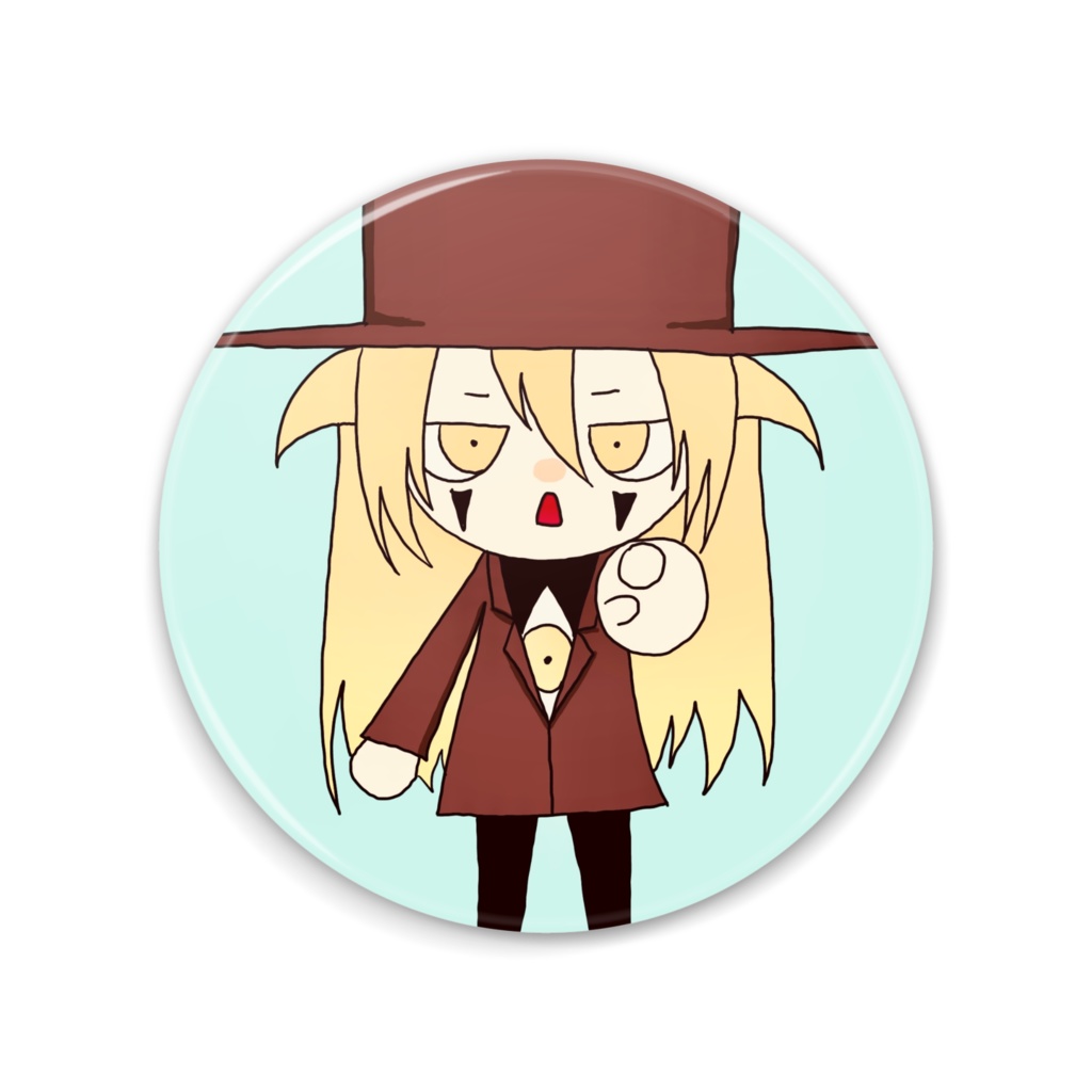 アレさんミニキャラ缶ミラー
