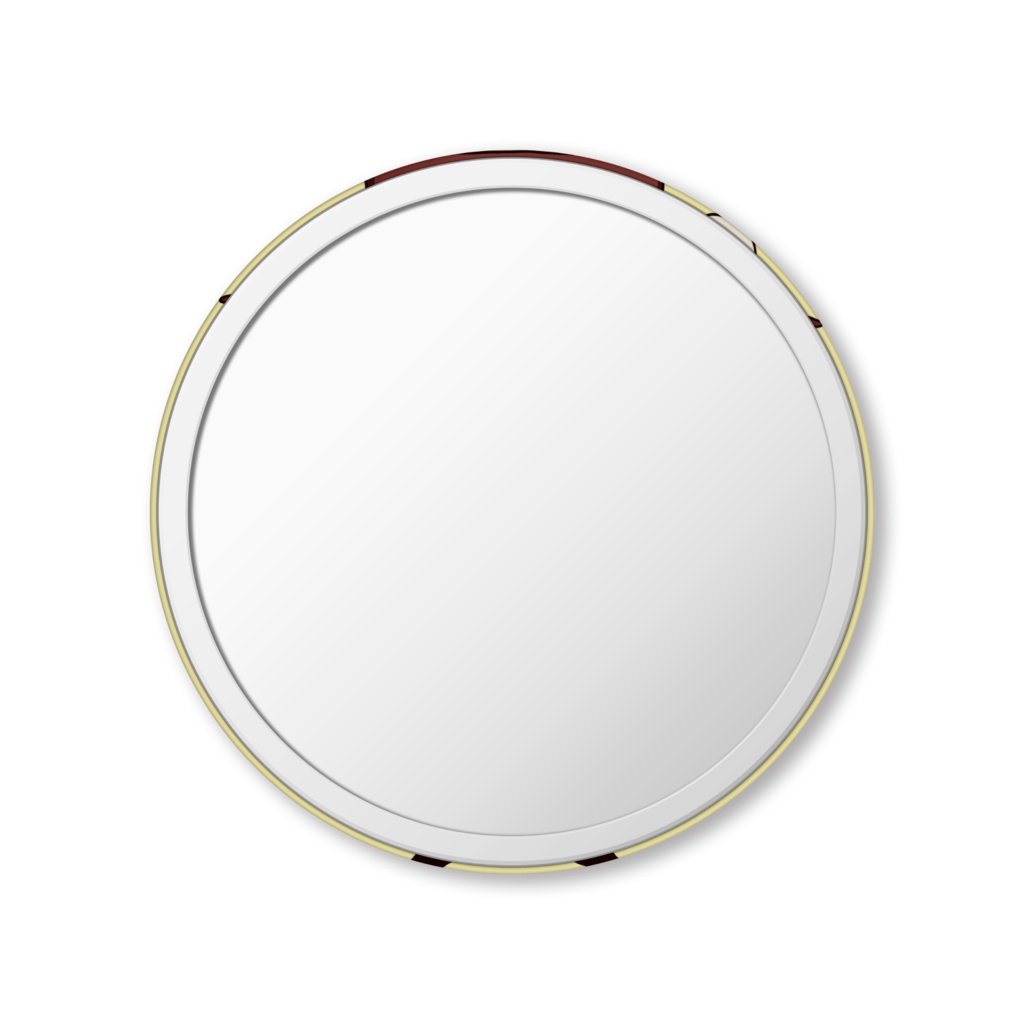 アレさんミニキャラ缶ミラー