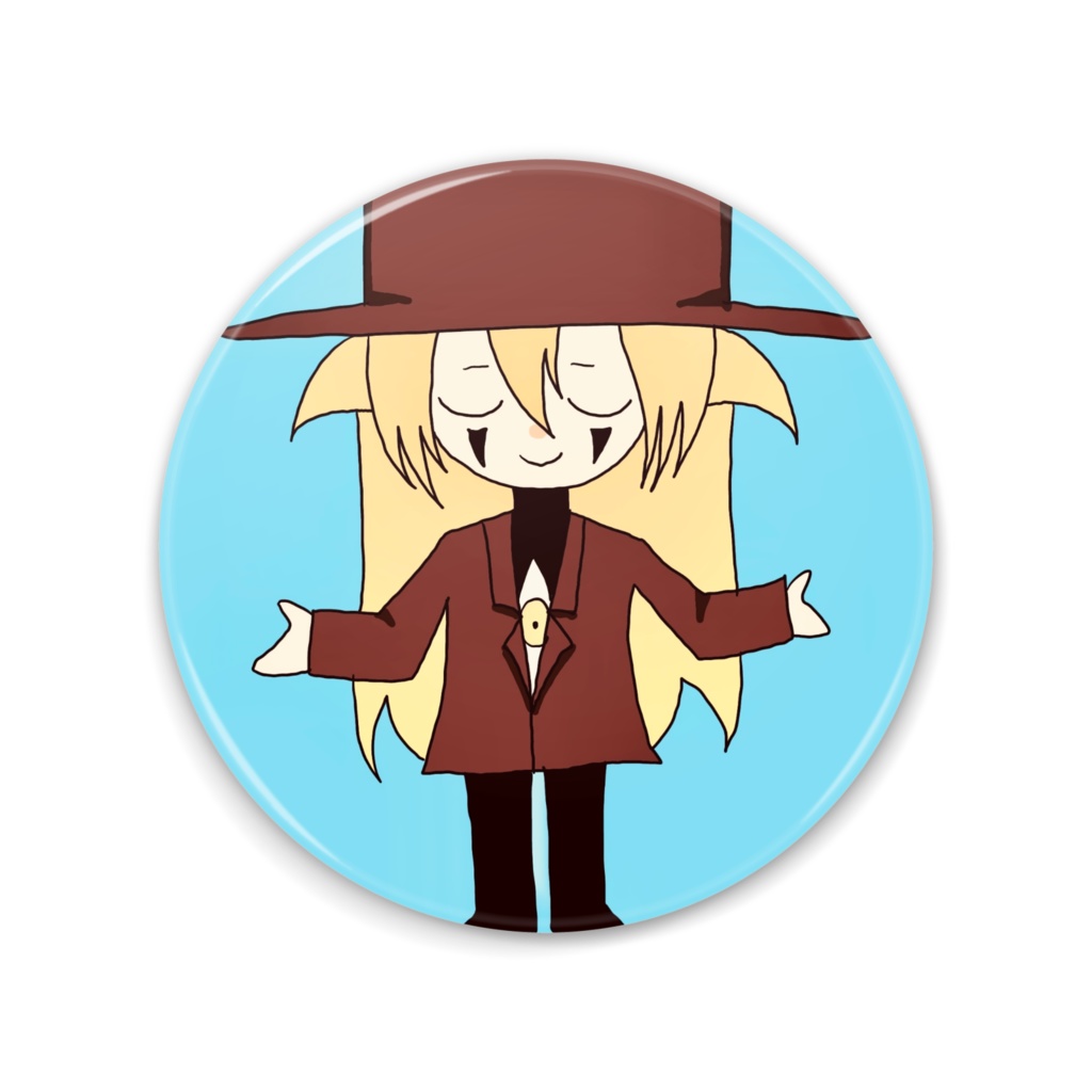 アレさんミニキャラ缶ミラー