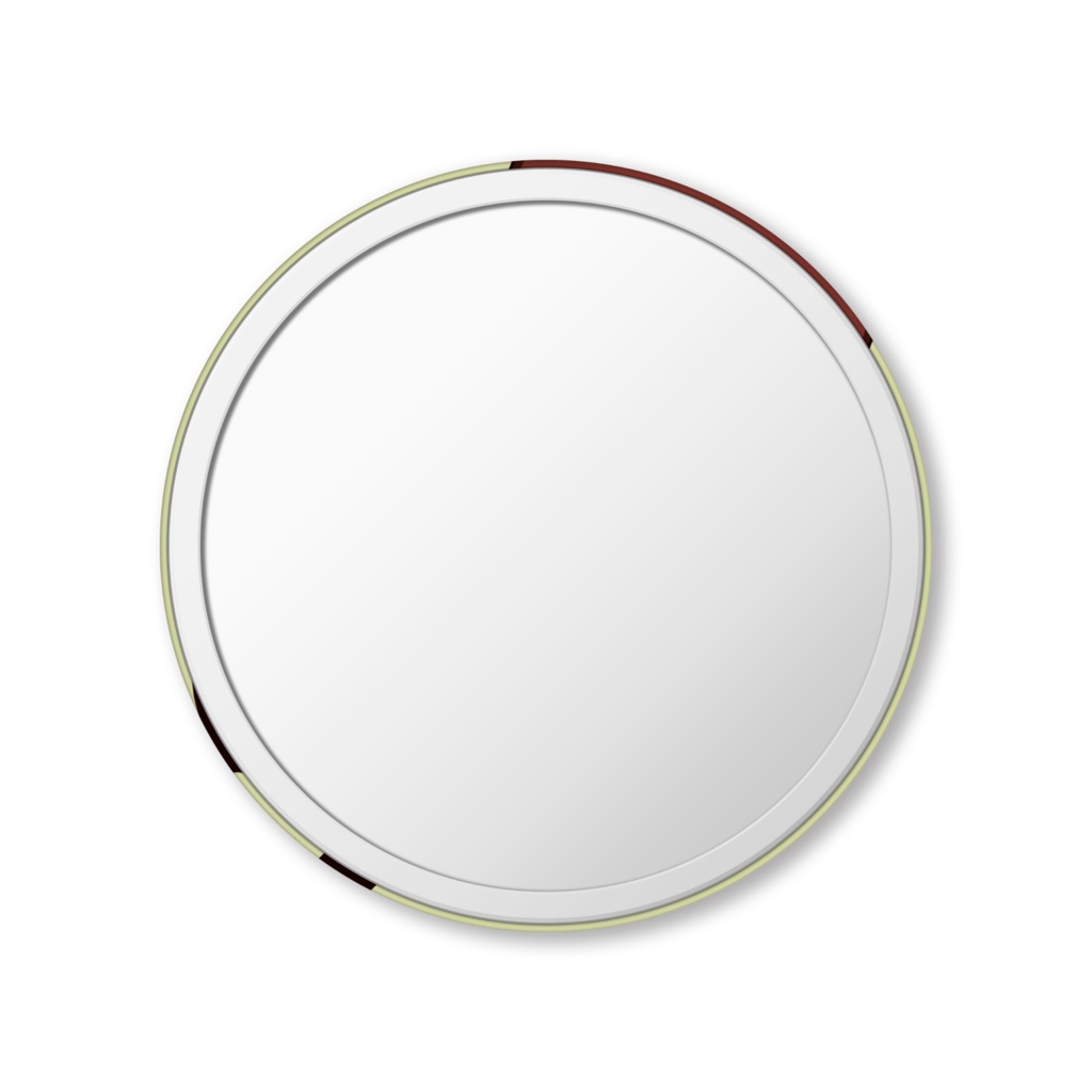 アレさんミニキャラ缶ミラー