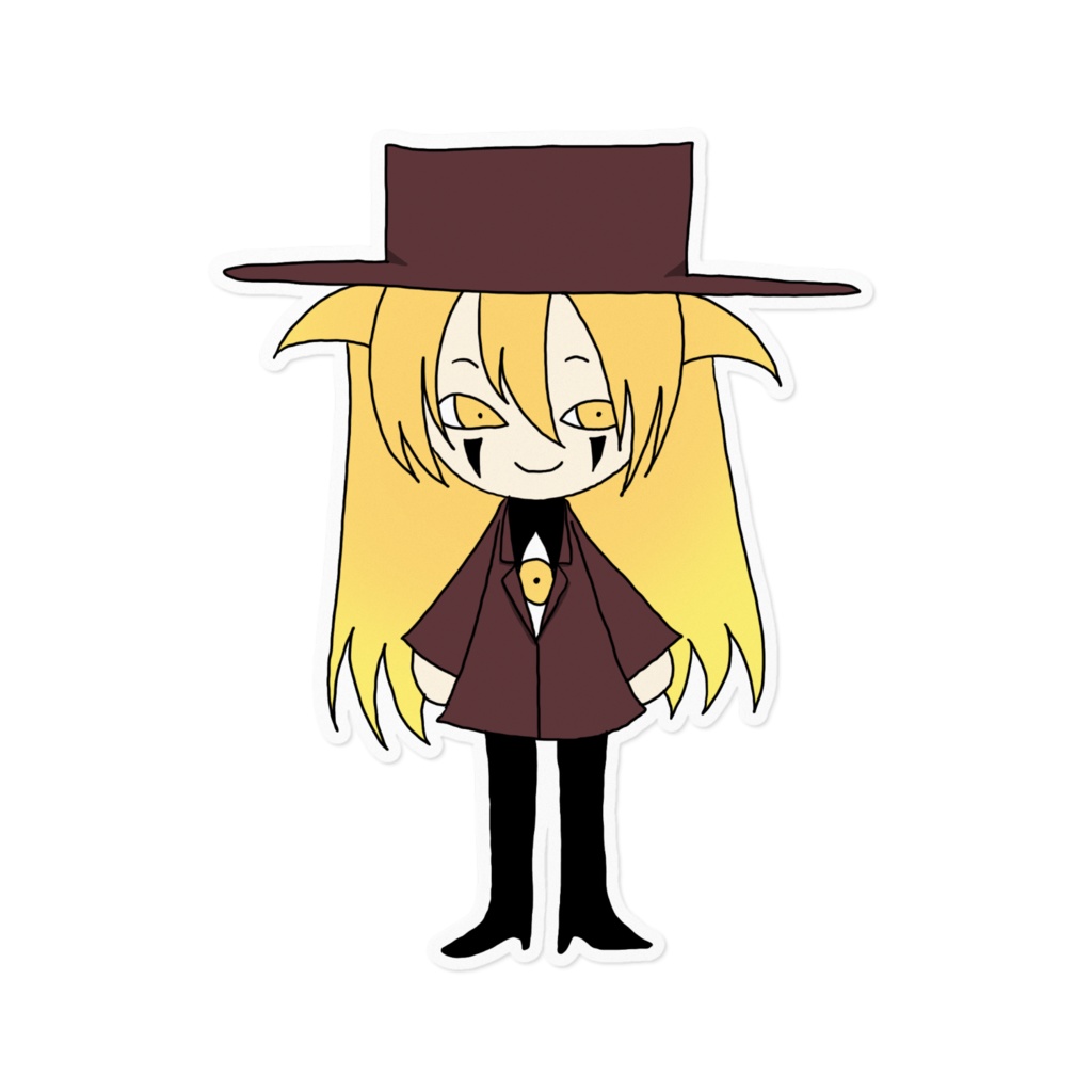 アレさんミニキャラステッカー
