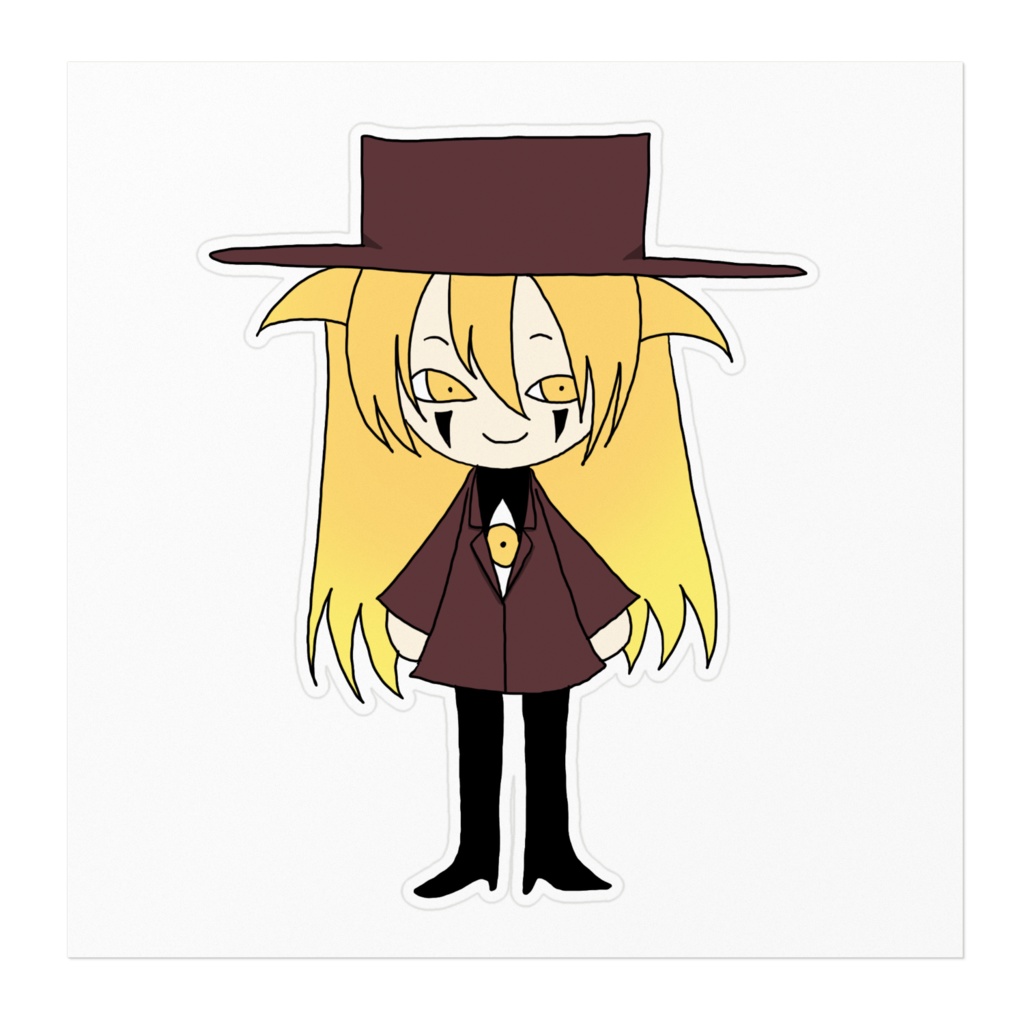 アレさんミニキャラステッカー