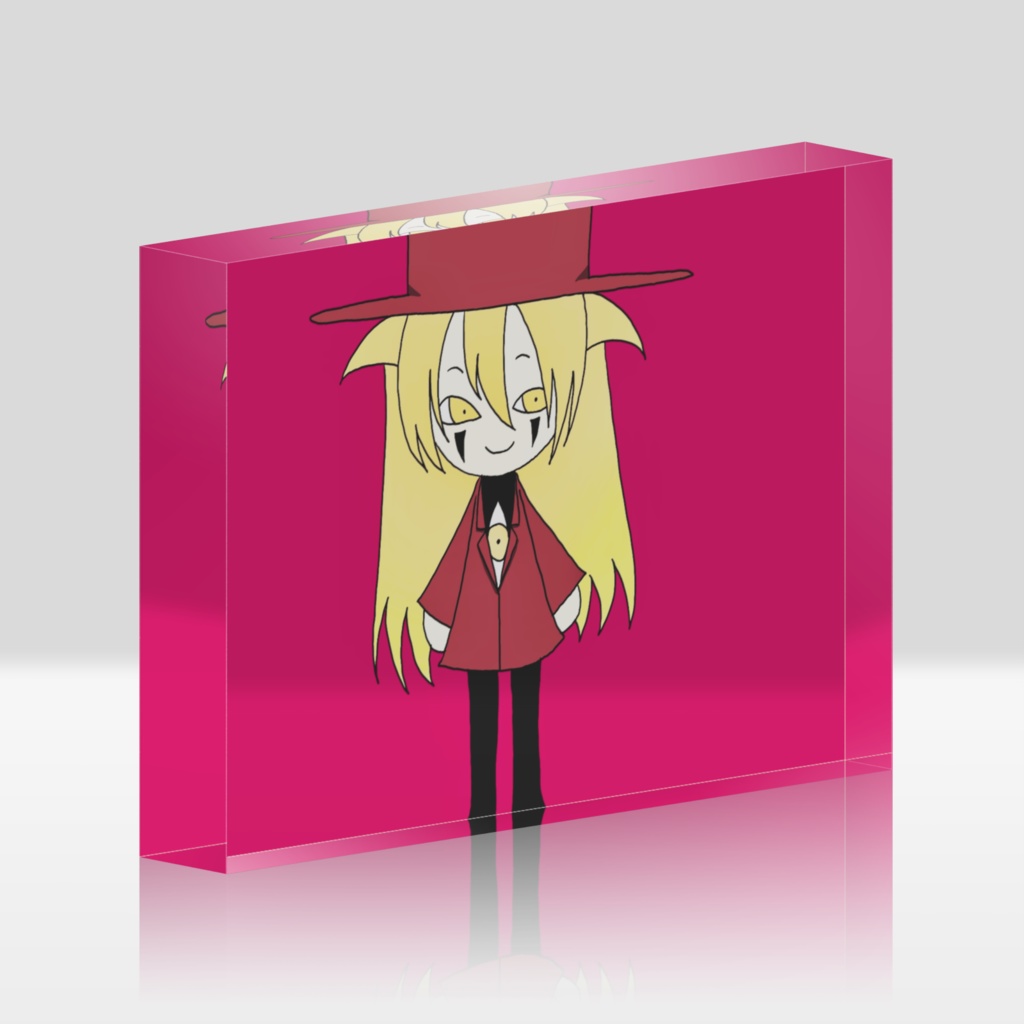 アレさんミニキャラアクリルブロッククリア