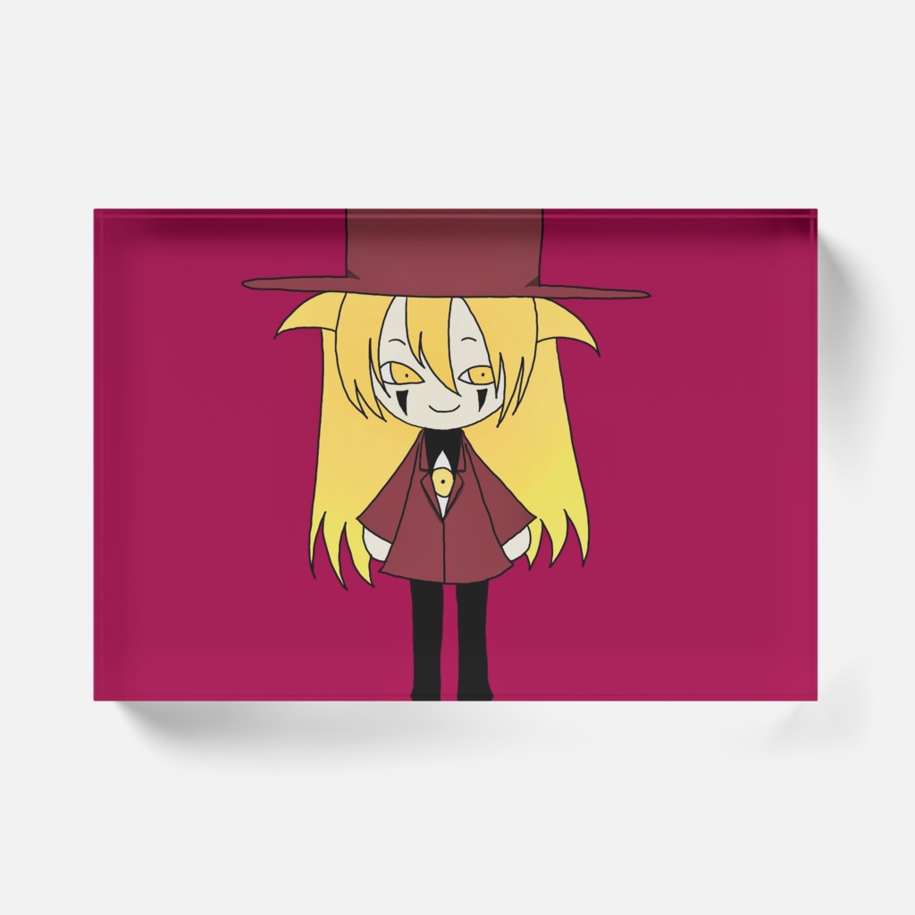 アレさんミニキャラアクリルブロッククリア