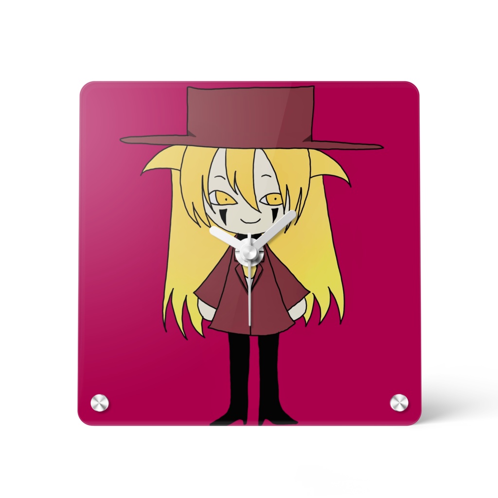 アレさんミニキャラアクリル時計