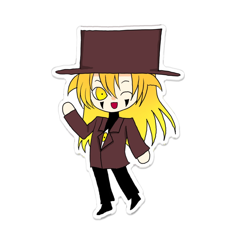 アレさんミニキャラアクリルバッジ