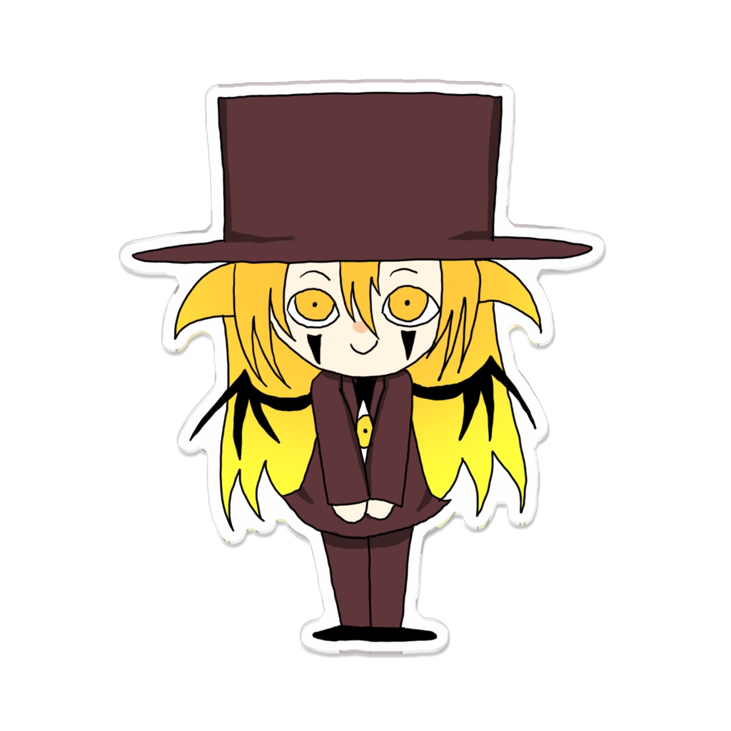 アレさんミニキャラアクリルバッジ