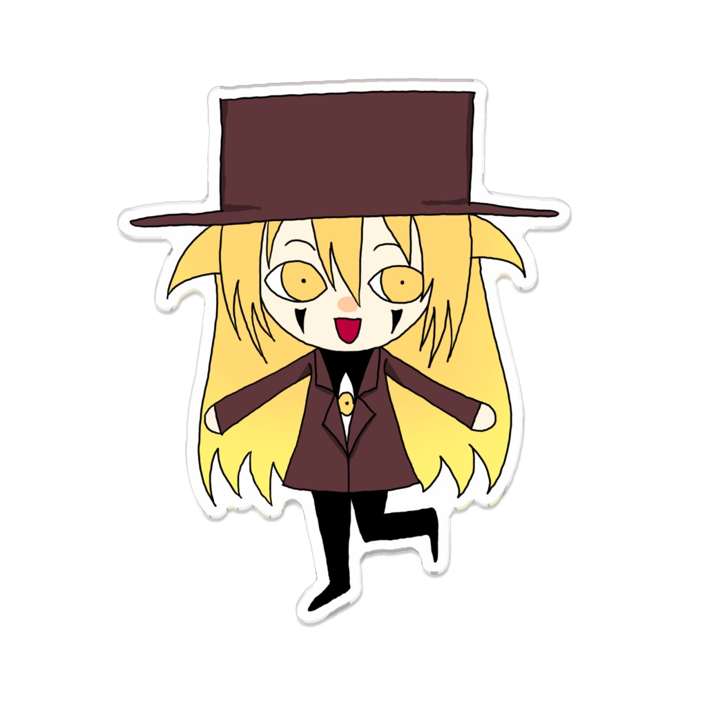 アレさんミニキャラアクリルバッジ