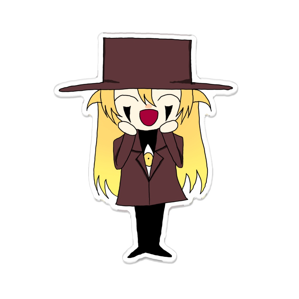 アレさんミニキャラアクリルバッジ