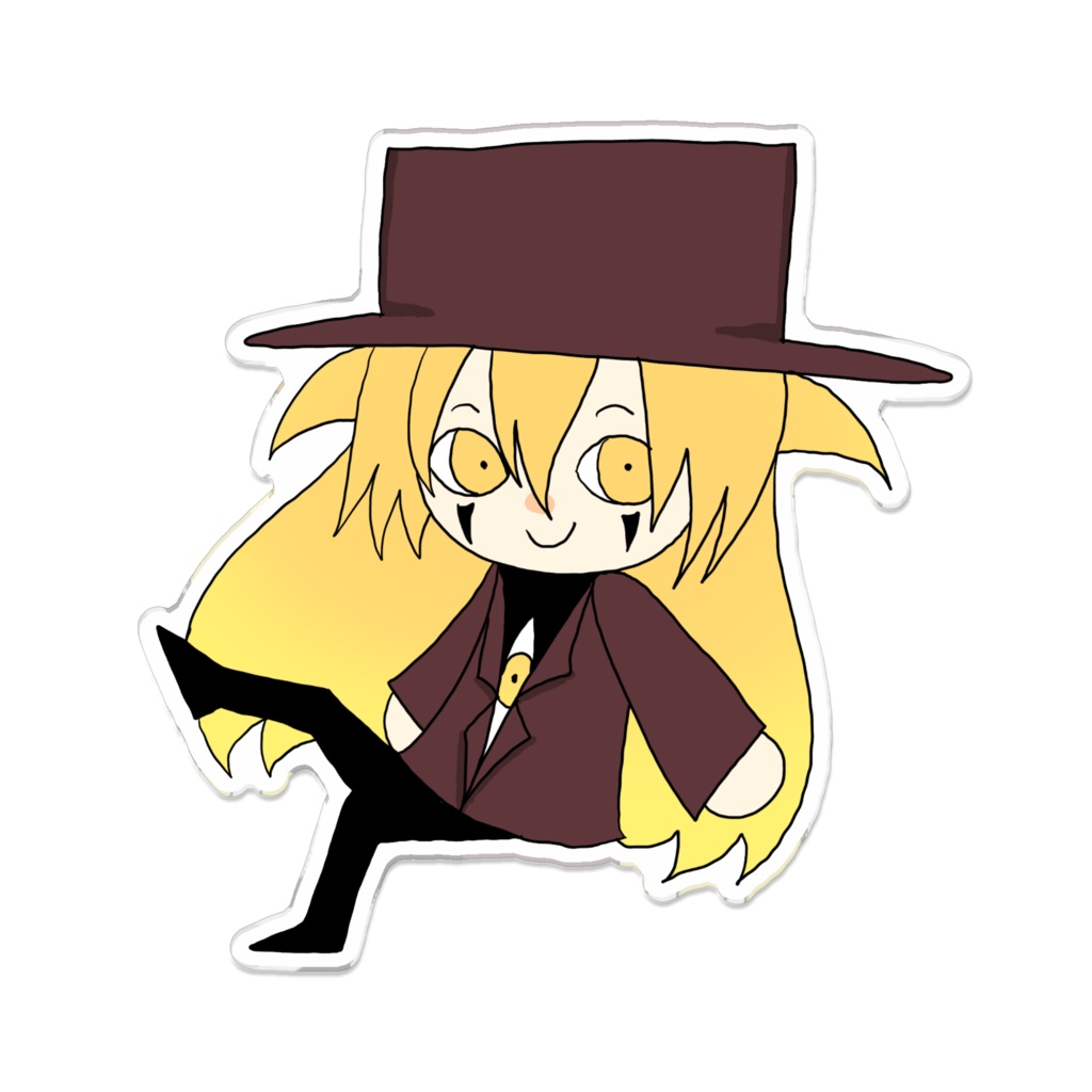 アレさんミニキャラアクリルバッジ