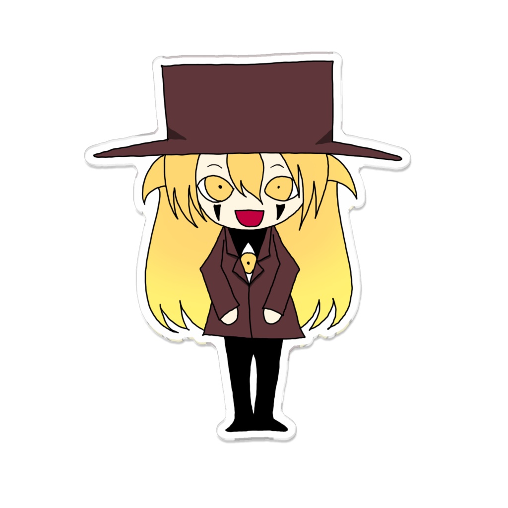 アレさんミニキャラアクリルバッジ
