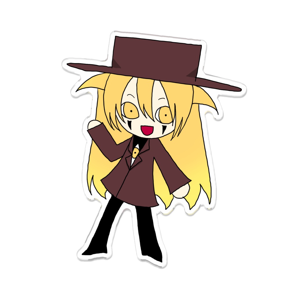 アレさんミニキャラアクリルバッジ