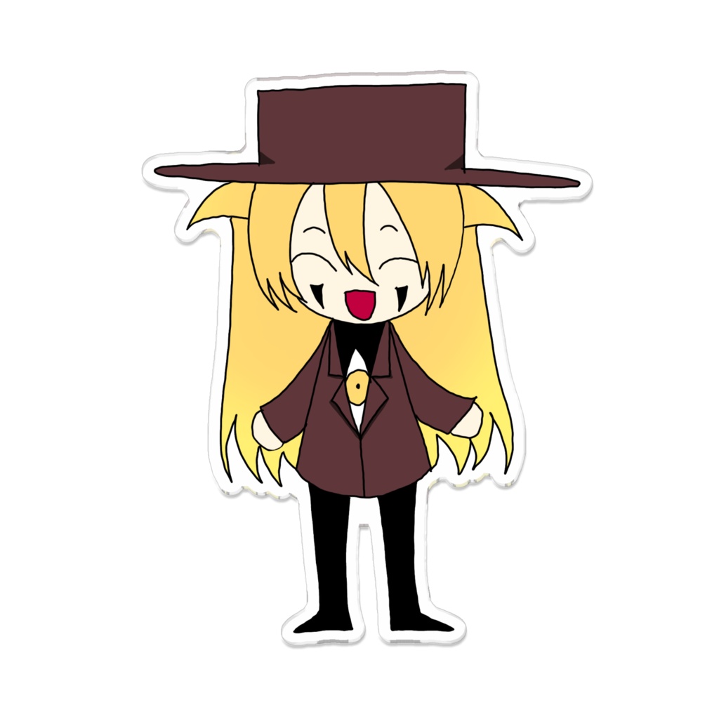 アレさんミニキャラアクリルバッジ
