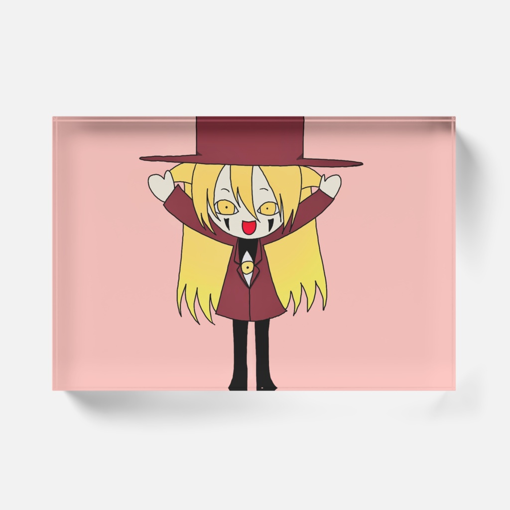 アレさんミニキャラアクリルブロッククリア