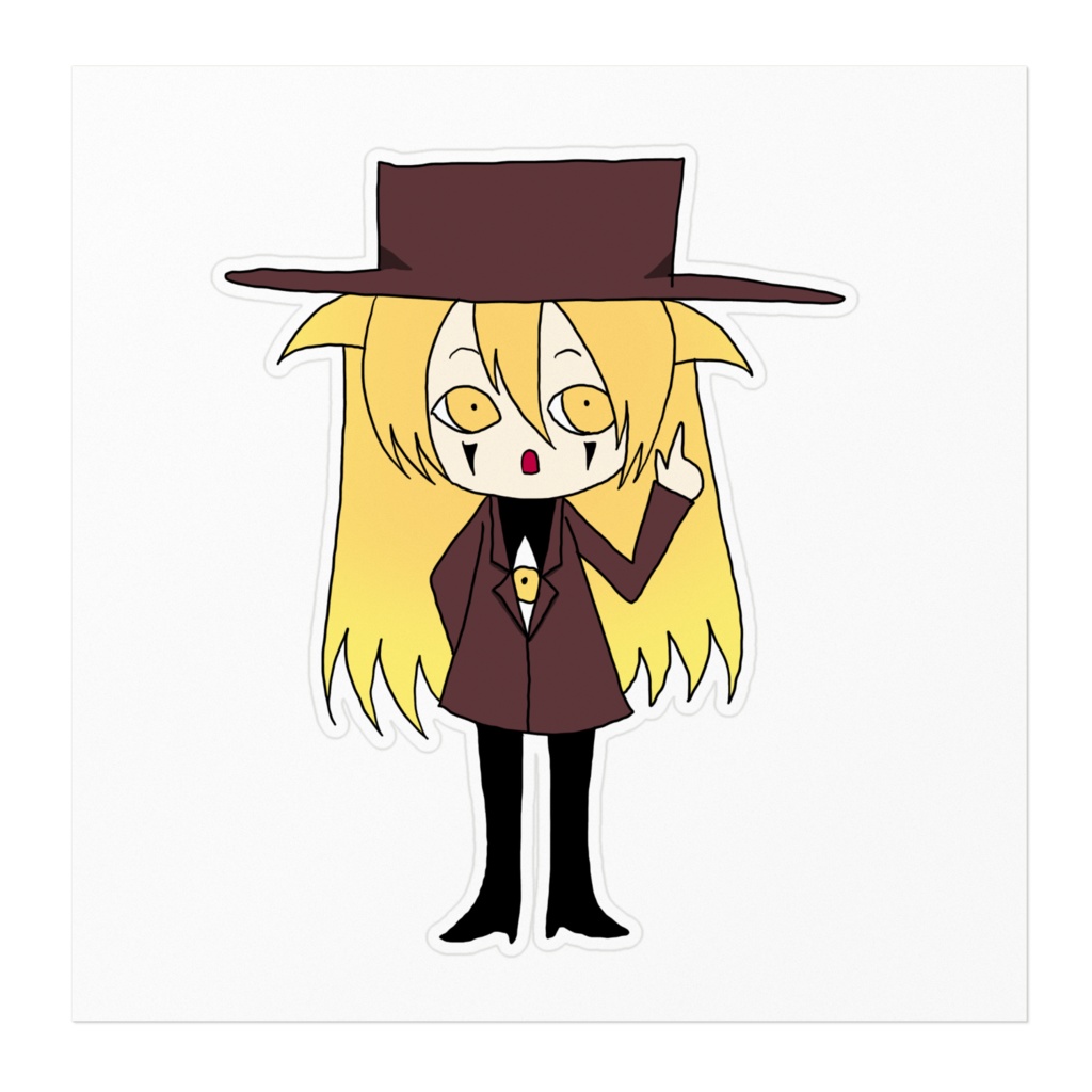 アレさんミニキャラステッカー