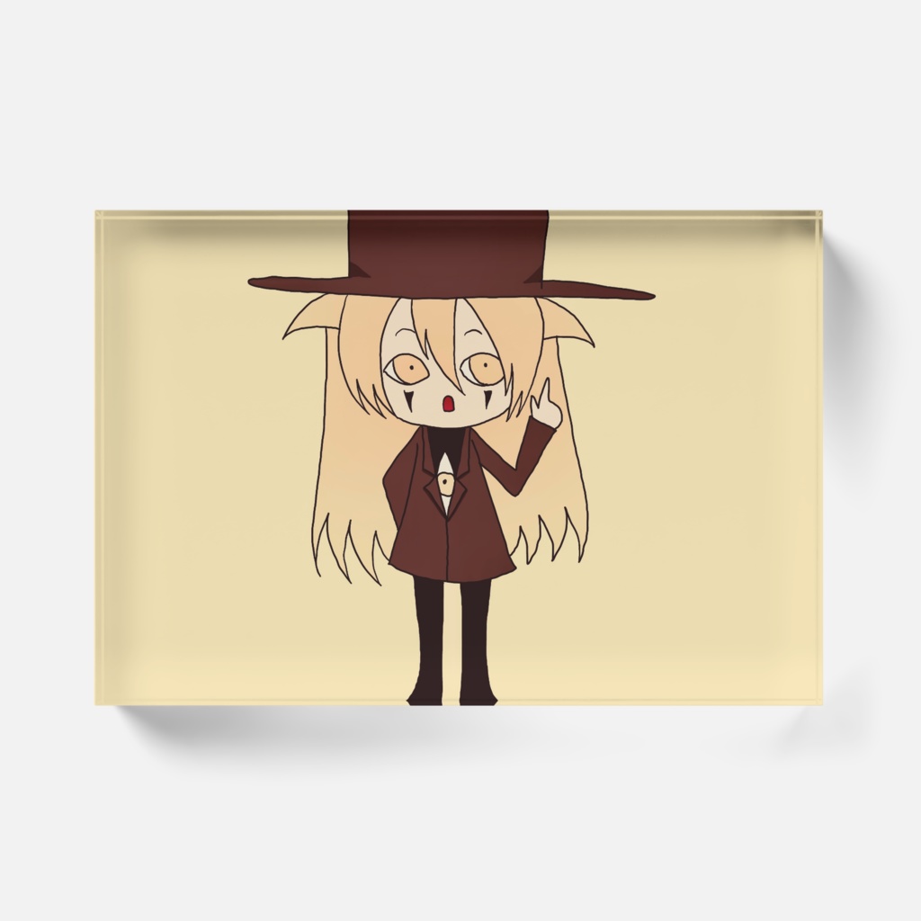 アレさんミニキャラアクリルブロッククリア