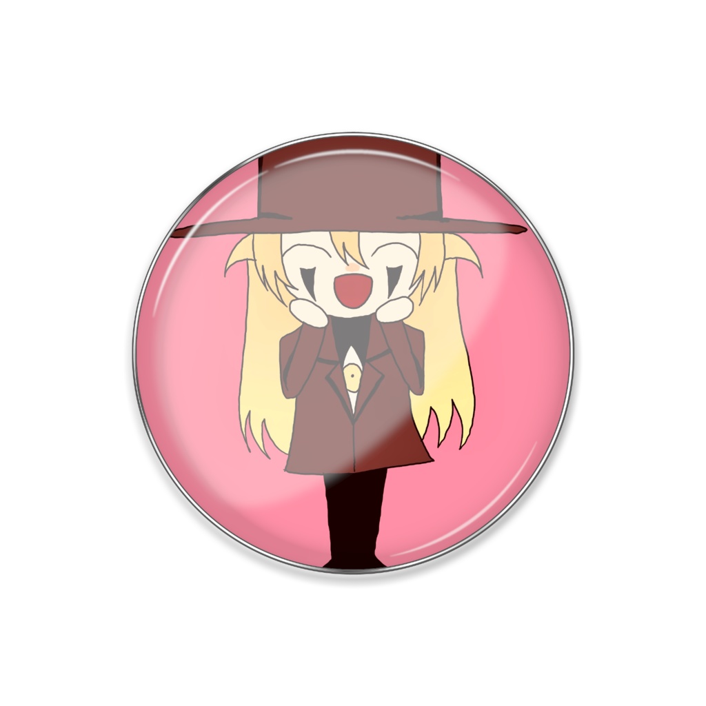 アレさんミニキャラピンバッジ