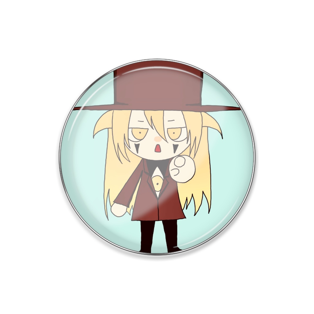 アレさんミニキャラピンバッジ